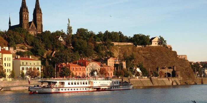 Visite en famille de la citadelle de Vyšehrad